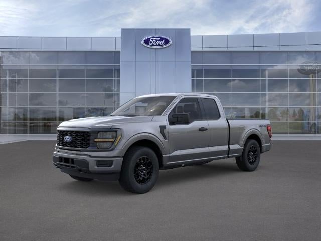 2026 Ford F-150 STX 4WD SuperCab 6.5' Box in Carbonized Gray Metallic — front three-quarter view