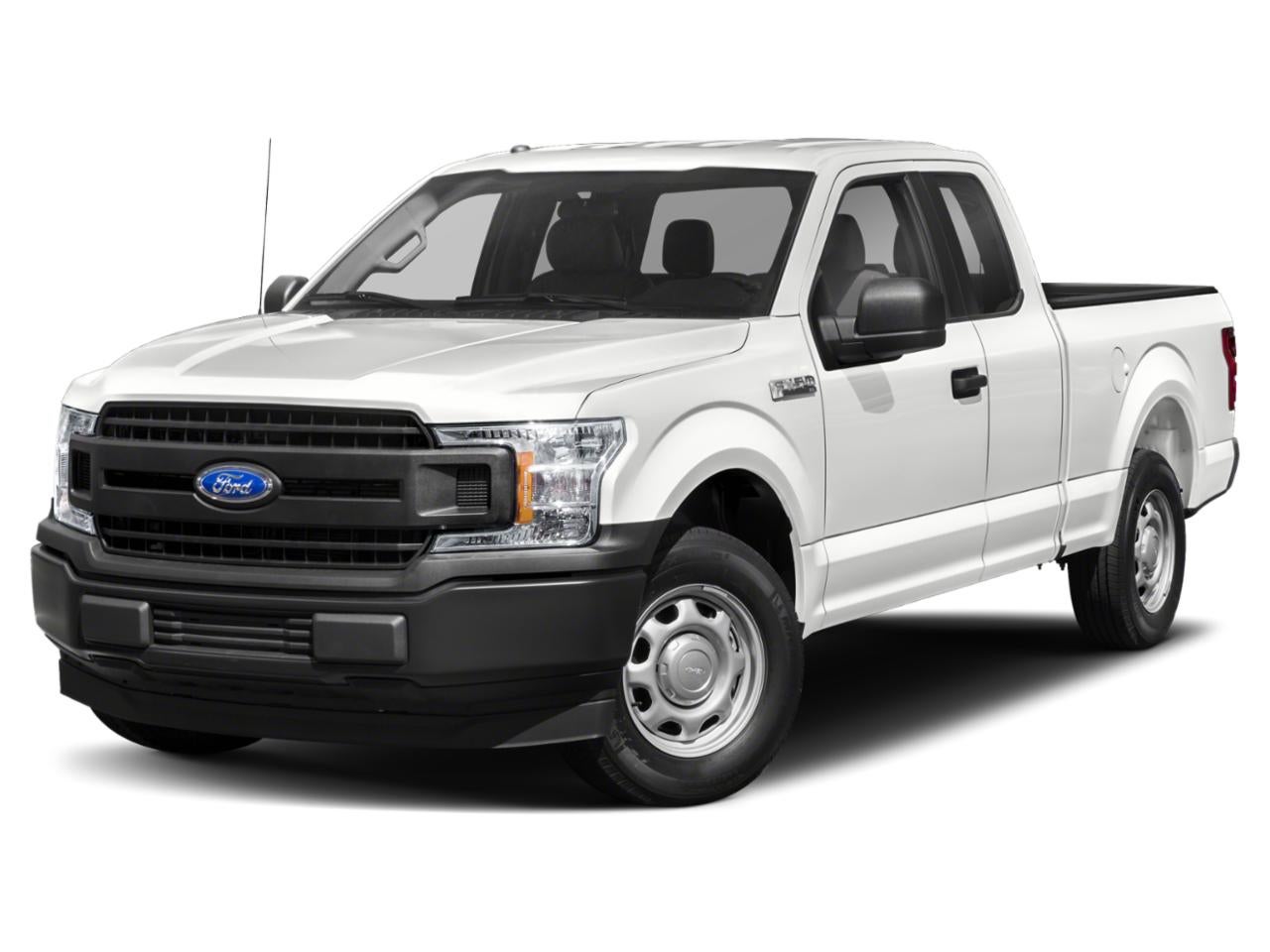 2019 Ford F-150 XL 4WD SuperCab 6.5' Box in Gray — front three-quarter view