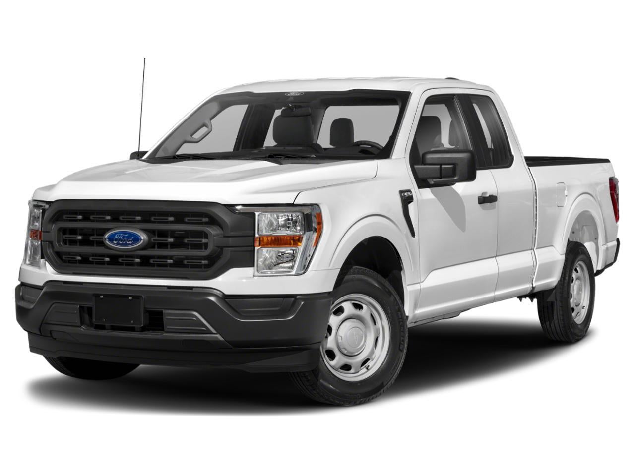 2022 Ford F-150 XL 4WD SuperCab 6.5' Box in Gray — front three-quarter view