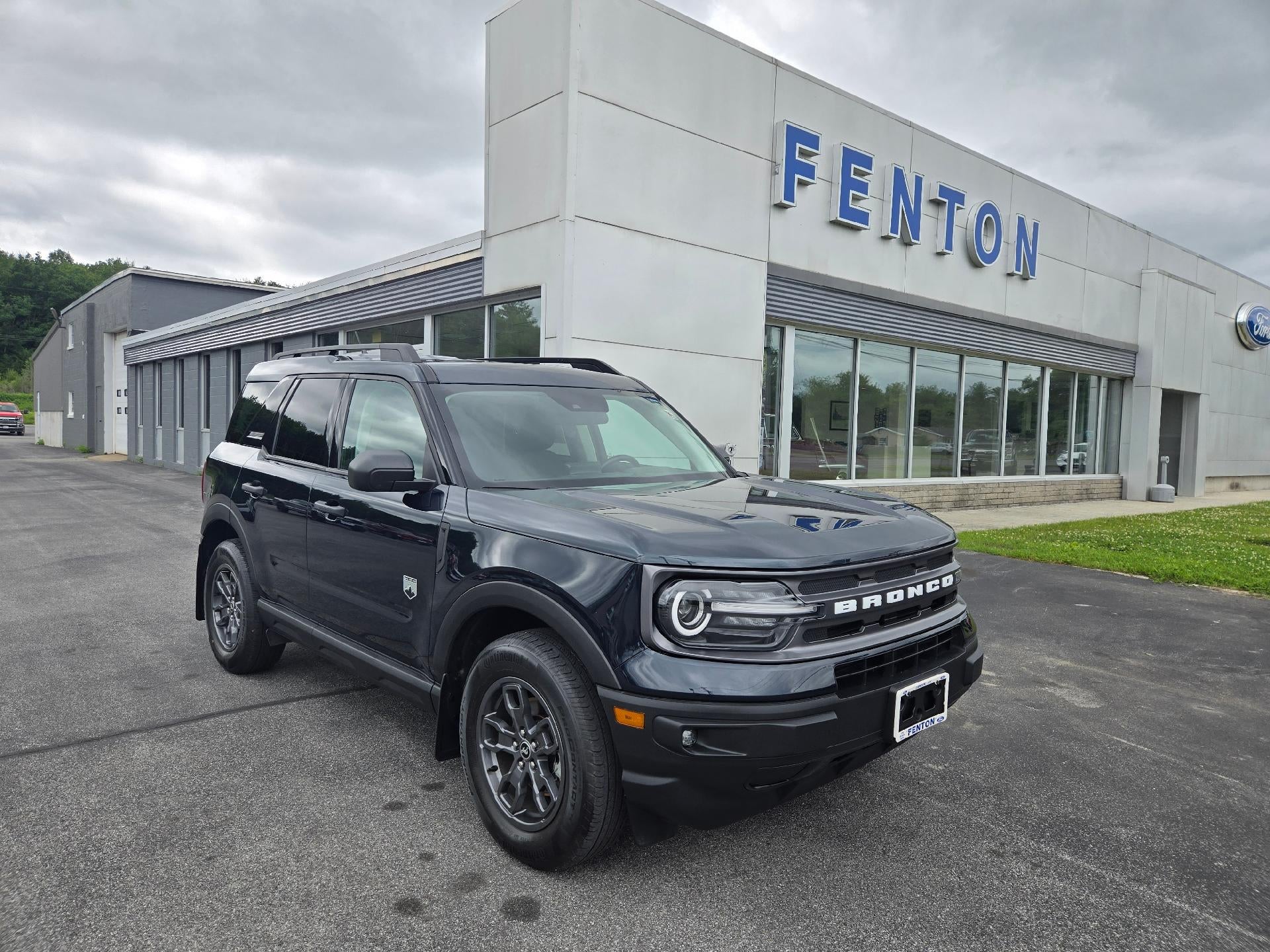 2023 Ford Bronco Sport Big Bend 4x4 in Alto Blue Metallic Tinted Clearcoat — front three-quarter view